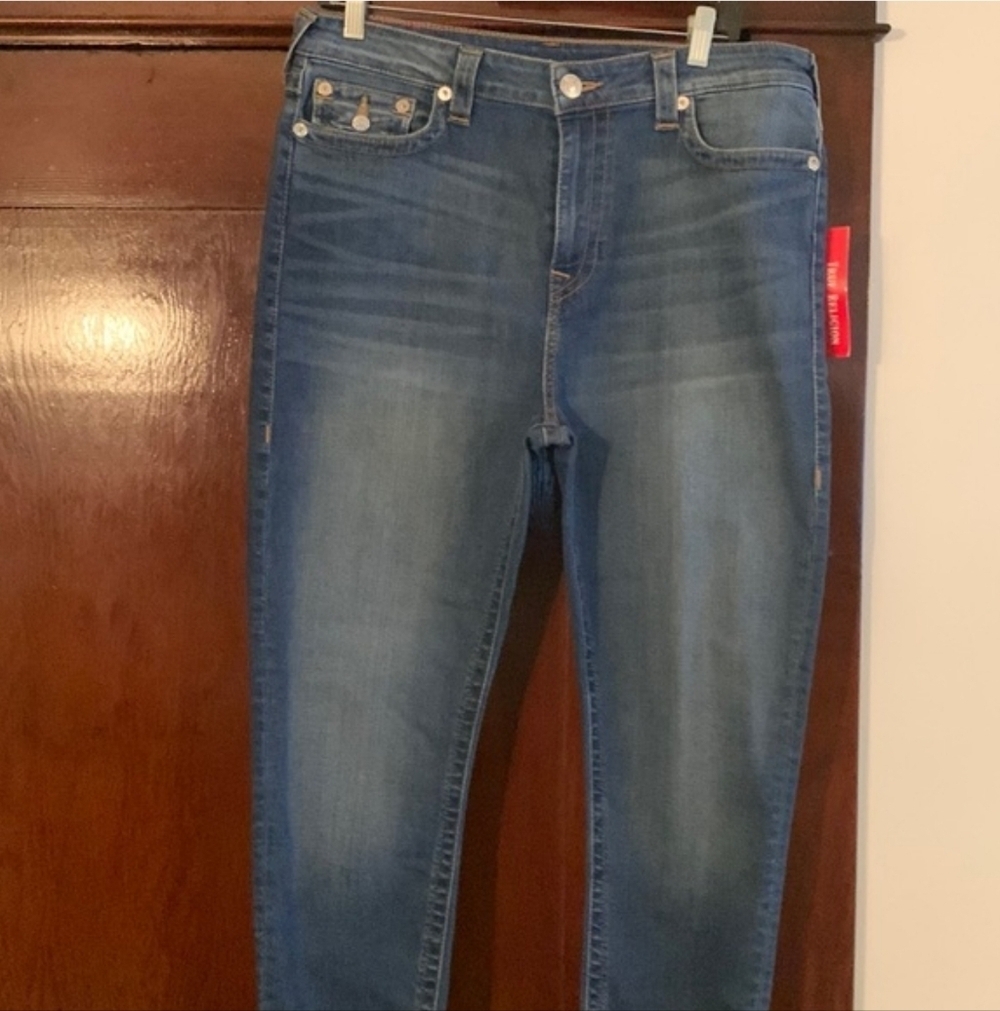 NWT TRUE RELIGION 34 HALLIE HIGH RISE SKINNY JEANS